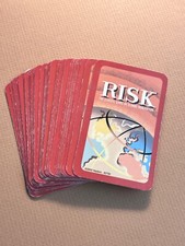 Risk Game cards  ***YOU PICK REPLACEMENT CARDS*** Vintage Edition