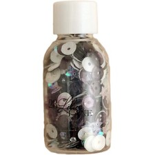 Sequins Beads Assorted Mixes for Crafts - Black Tie, 25 Grams
