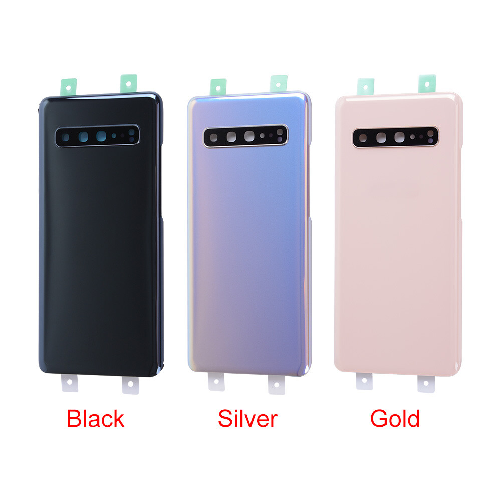 For Samsung Galaxy S10 5G G977 New Rear Back Cover Housing Battery  Door+Adhesive