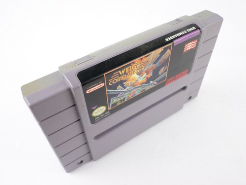 SNES Wing Commander Game Cart ONLY Super Nintendo AUTHENTIC - Picture 3 of 6