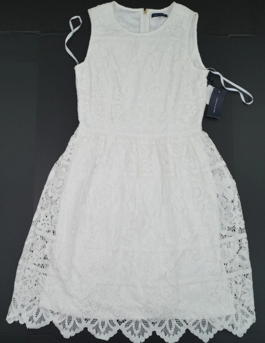 tommy hilfiger white lace dress Tommy Hilfiger Lace Dress