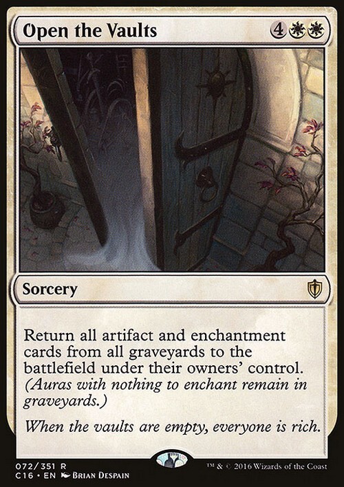 Open the Vaults ~ Commander 2016 [ EX ] [ Magic MTG ]