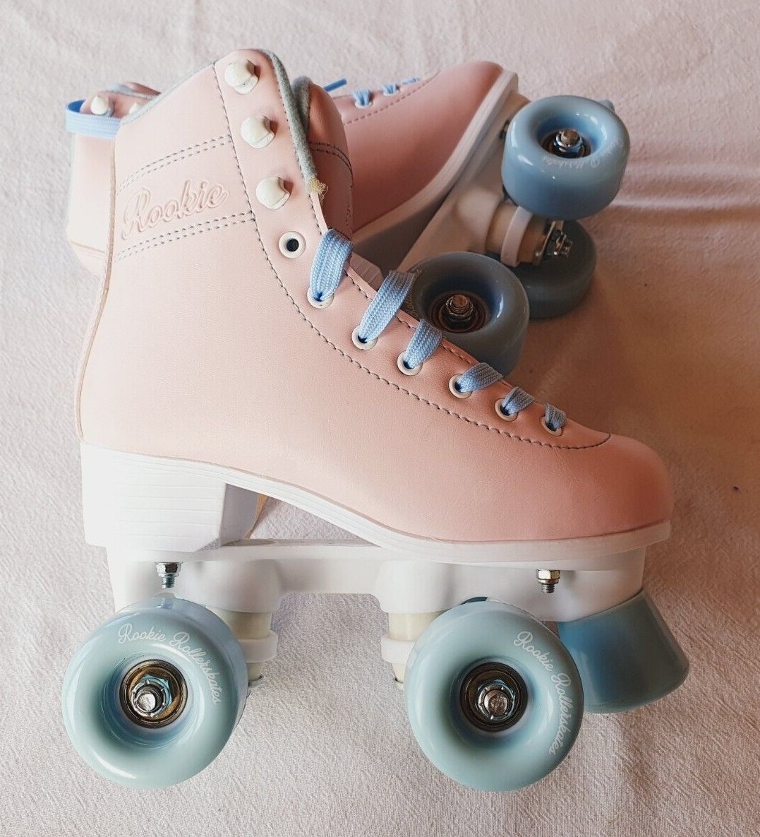 Rollers bubble gum rose Rookie Rollerskates avec roues souples haute adhérence - 3