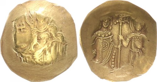 Byzantium / Manuel I. Komnenos. Electrum-Aspron-Trachy 1143-1180 84376