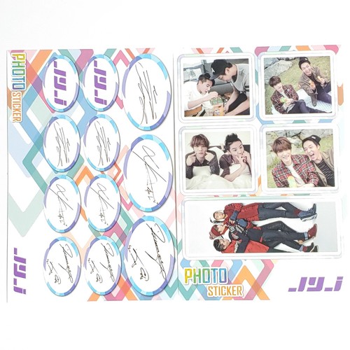 JYJ JaeJoong Photo Sticker 16 pcs Stickers KPOP Korean Pop Star Goods - Picture 10 of 10