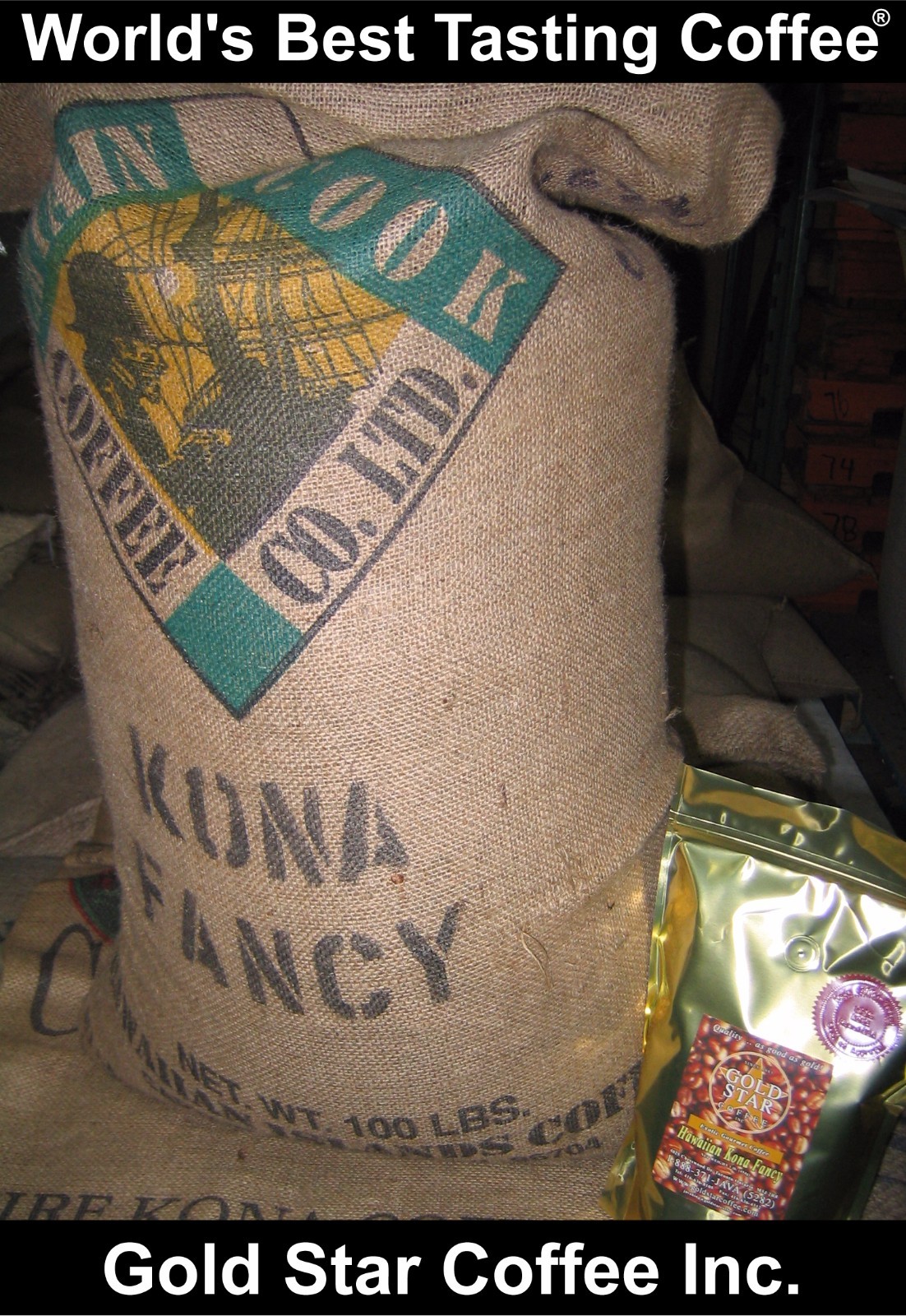 World's Best Coffee - 10 lb Hawaiian Hawaii Kona - 100% Pure - Global Shipping