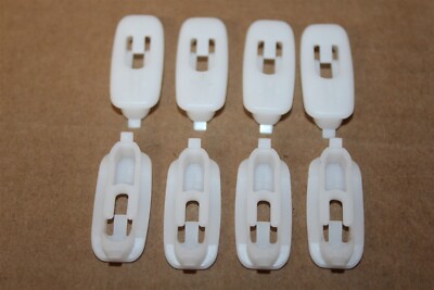 Audi RS4 2000-02 set of 8 Lower Door protection Strip Clips 8D0853909B New Gen