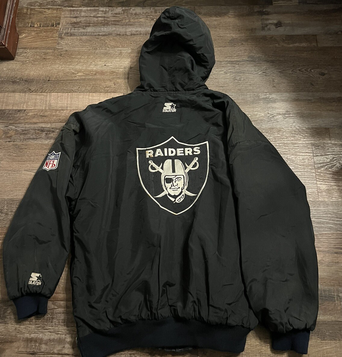 Nike Raiders フード付きジャケット　90's Nike Raiders フード付きジャケット 90's