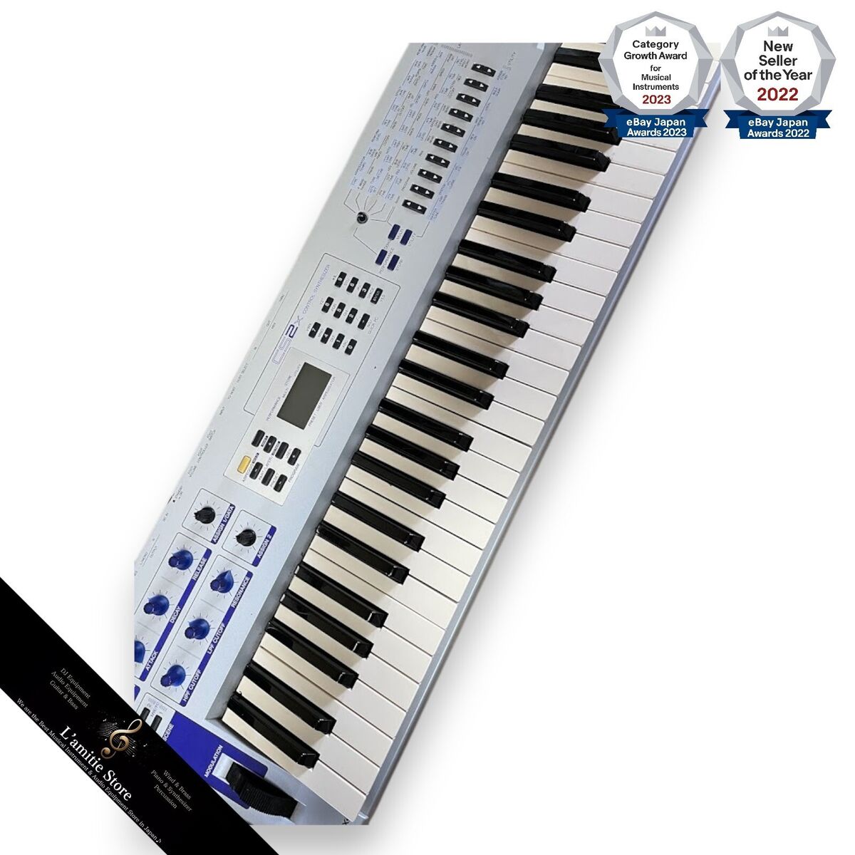 Yamaha CS2X CONTROL Keyboard Synthesizer Analog Modeling Yamaha CS2X CONTROL Keyboard Synthesizer Analog Modeling
