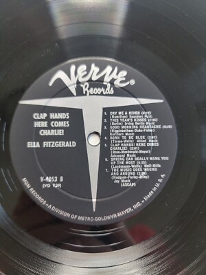 ワールドワイドLP Ella Fitzgerald Clap Hands, Here Comes Charlie! 602458986785 Verve Records /00260 Amazon.com: Clap Hands, Here Comes Charlie! (Verve Acoustic