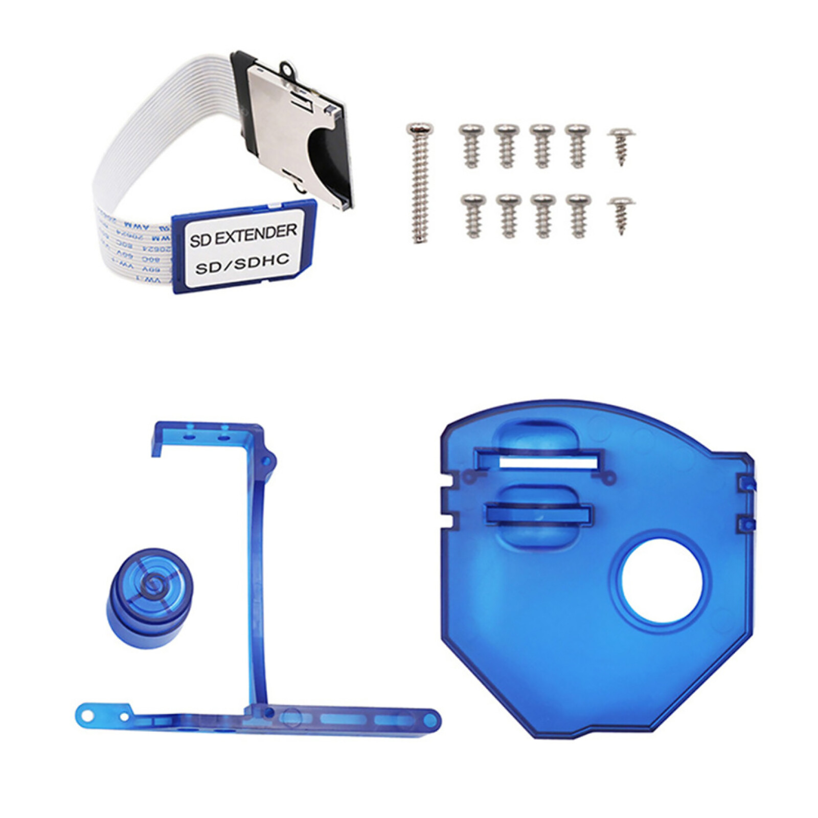 SD Card Drive Tray Mount&Extension Enclosures Mount Kit For Dreamcast VA1 Host-image