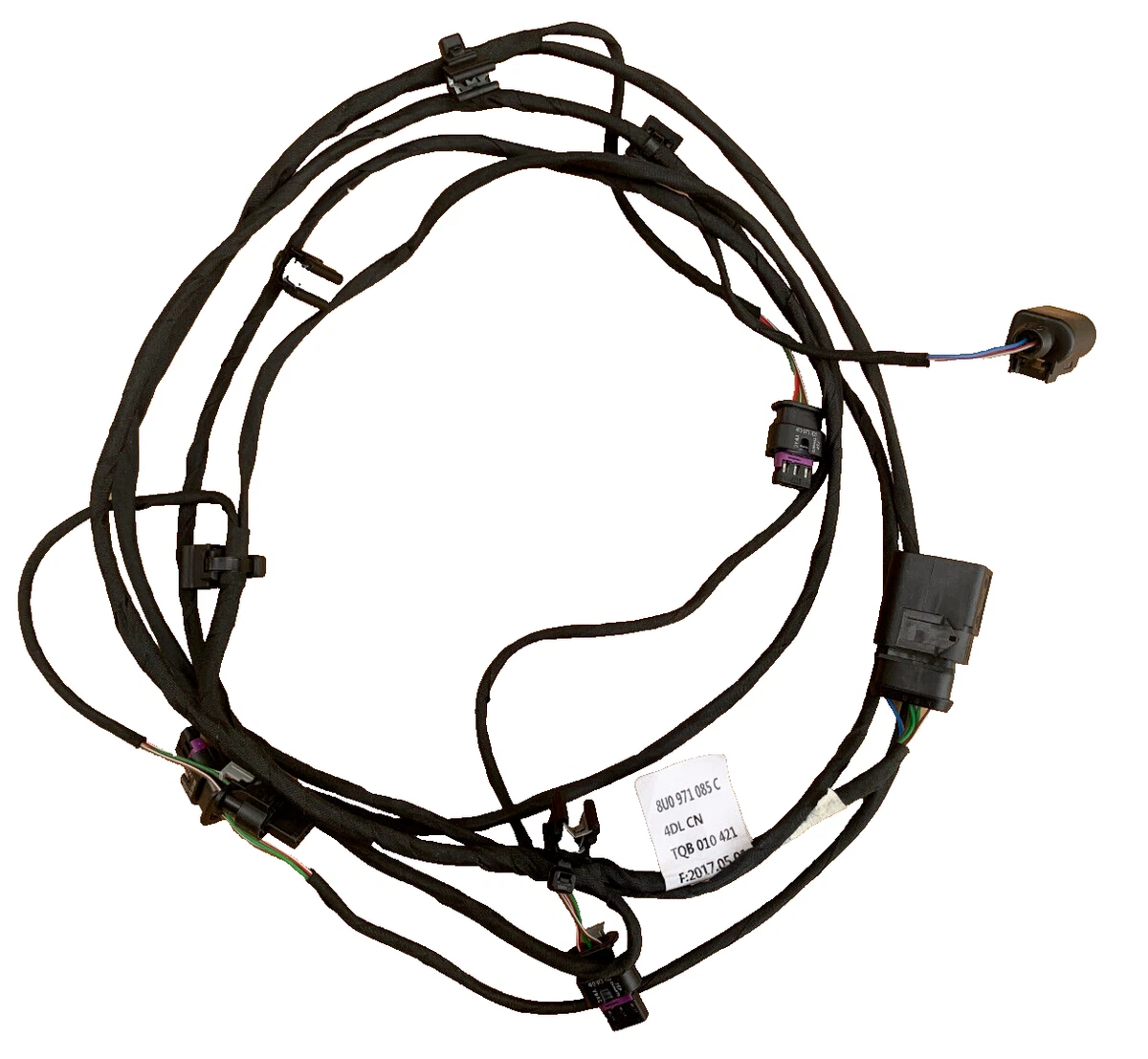 2012-2018 Audi Q3 8U OEM Parking Sensors Wiring Loom Front Bumper