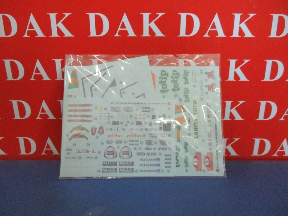 1/24 Kit di Montaggio Modellino Auto Lancia Delta S4 Rally Sanremo 1986 Nunu - Immagine 2 di 4