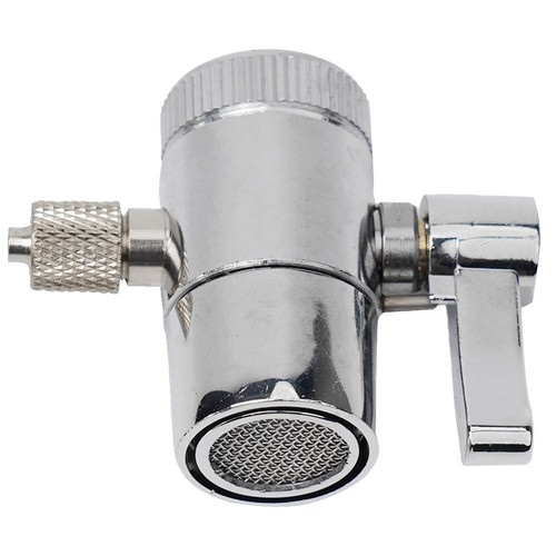 Umschaltventil Wasserhahn 2 Punkte Adapter Einwegschalter Ersatz Filter Reinigt