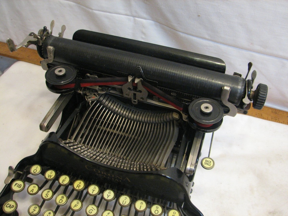 【ビンテージ】大型 米国 アンティーク SMITH-CORONA タイプライター 1940s アンティーク タイプライター Typewiters スミス コロナ