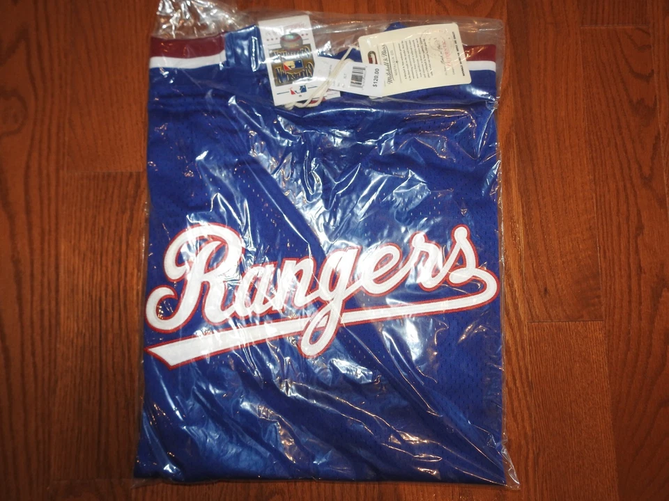 Mitchell & Ness 1989 Texas Rangers #34 Baseball Jersey New Mens Big & Tall $120 - Image 3 of 3