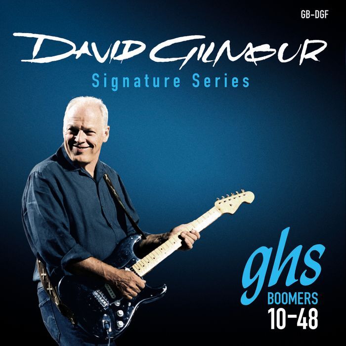 GHS GB-DGF David Gilmour Blue Boomers Electric strings 10-48,