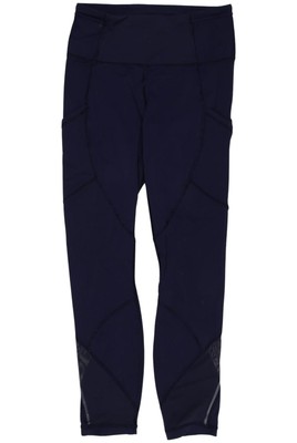 Lululemon Stoffhose Damen Hose Pants Chino Gr. W24 Marineblau #hup6k37
