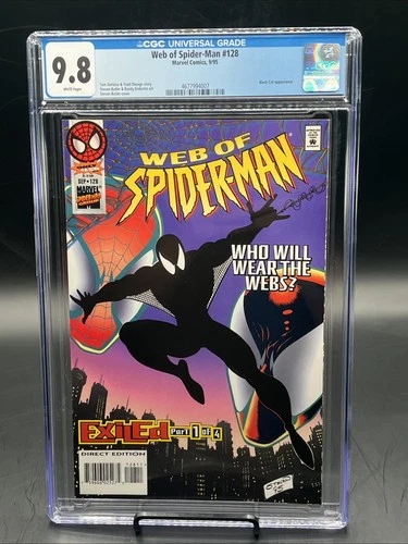 Web of Spider-Man #128 (Marvel Comics September 1995) CGC Graded 9.8 White Pages