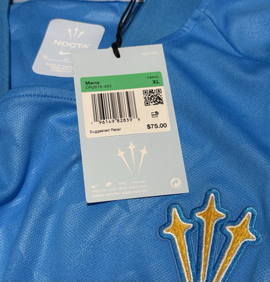 トップス NOCTA x Nike Camiseta Jersey DR2616-450 Mens Size XL - Nike NOCTA Turks and Caicos Soccer Jersey