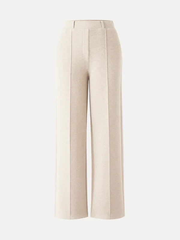 OGL Women's High Waisted Straight Leg Pull On Pant - No Import Fees
