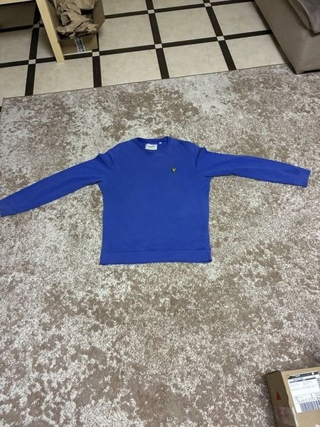 Men LYLE & SCOTT Sweater Blue 40