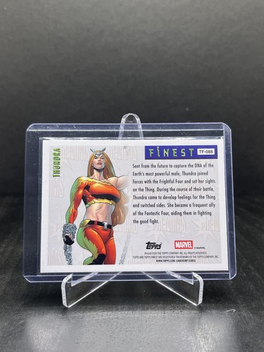 2026 Topps Finest Fantastic Four 65th Annv. Thundra \'96 Tribute 24/96 #TF-088