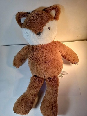 Snow Day Kids Brown Fox Plush 16'' Stuffed Animal Plushie Touch Toes