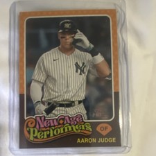 2024 Topps Heritage Aaron Judge New Age Performers NAP-15 Yankees Baseball