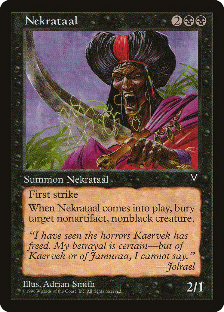 Nekrataal (MP) Visions VIS Magic MTG