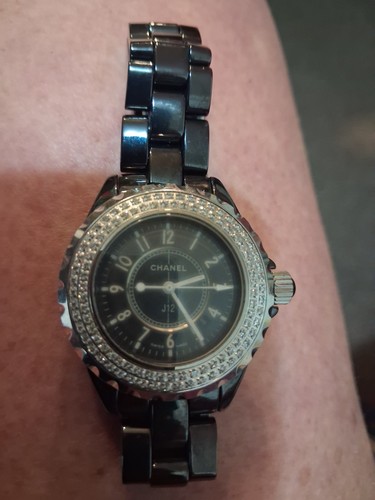 CHANEL J12 33mm Ceramic Black Women's Wristwatch