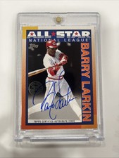 2025 Topps Series 2 Barry Larkin 1990 All Stars /25 Auto