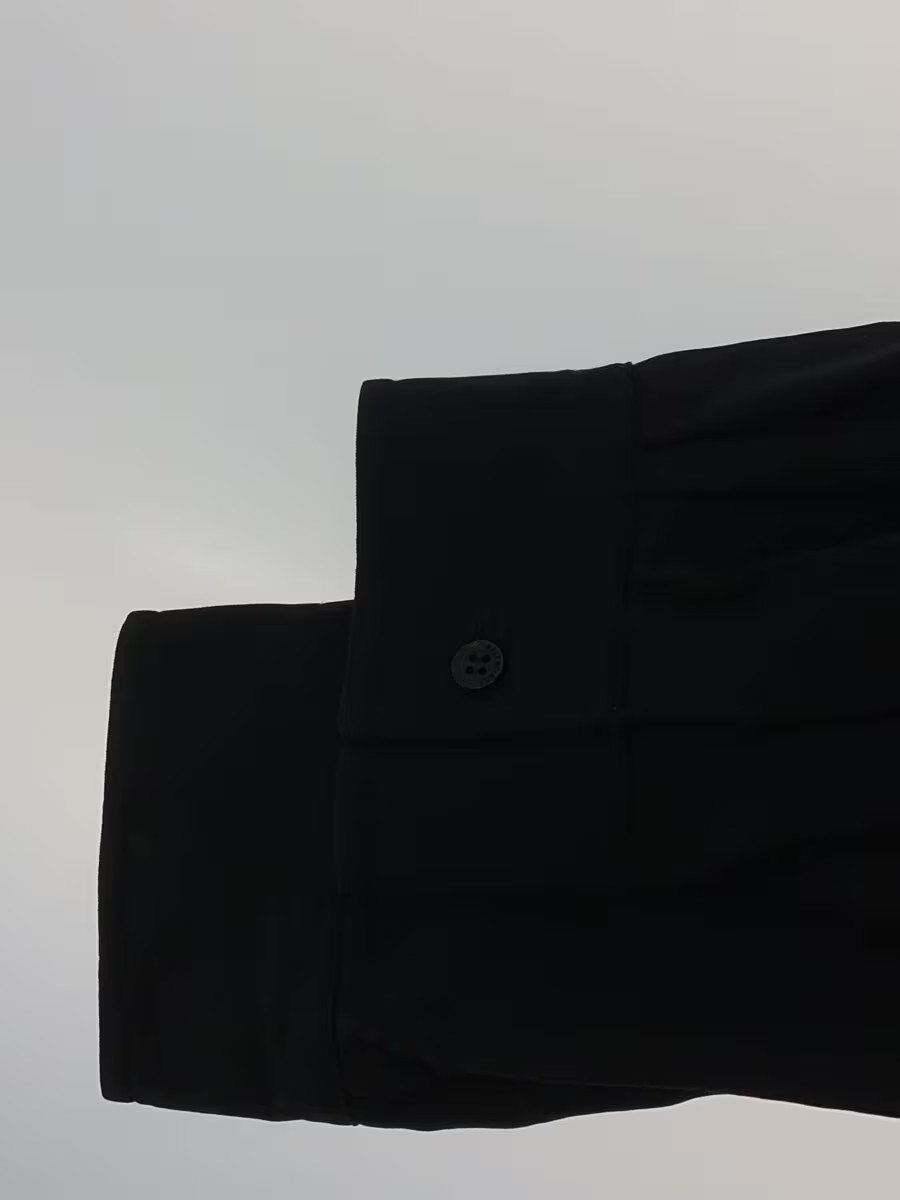 BALENCIAGA Long Sleeve Shirt, Size 34, Wool, Black, 672353 TLTJ4 thumbnail 6