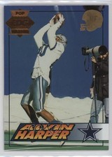 1994 Collector's Edge Pop Warner Bronze 22K Gold Helmet Alvin Harper #35 0q3