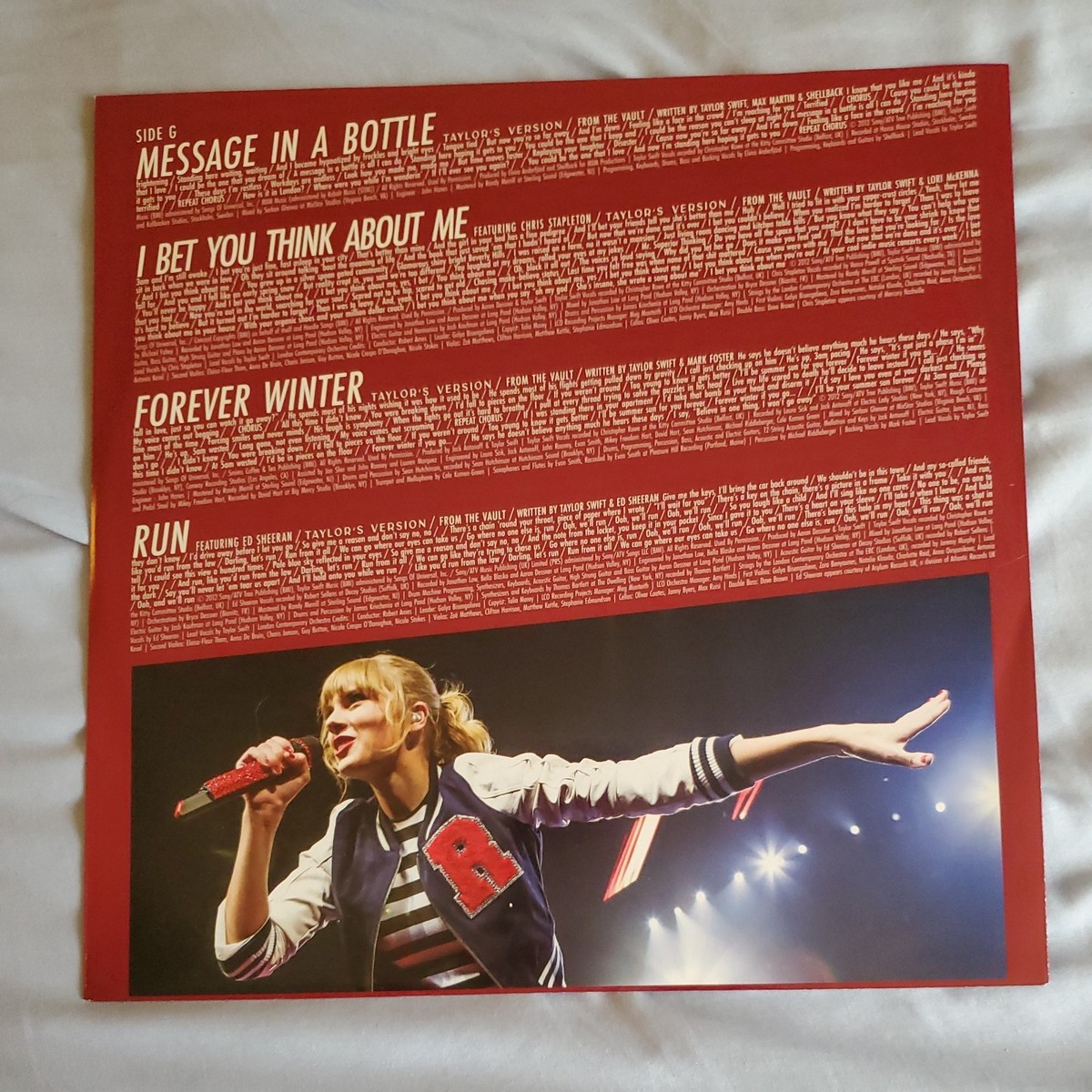 Taylor Swift - Red, Taylor's Version Limited Edition Red Vinyl 4LP