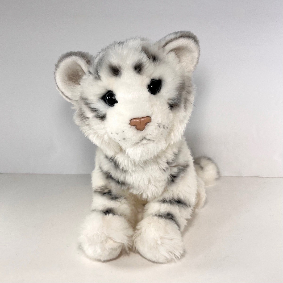 Douglas Cuddle Toys SILKY The White Tiger Cub Plush 12” Stuffed