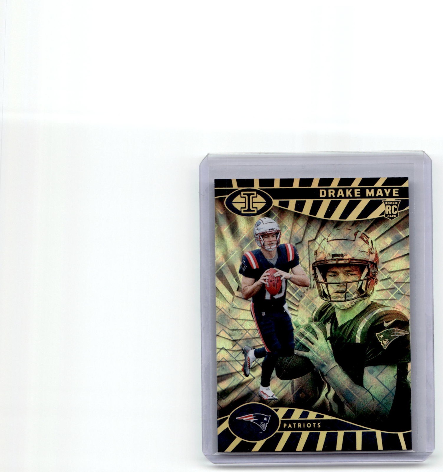 2024 Panini Illusions Drake Maye #59 SSP Yellow Diamond RC Rookie Patriots Rare