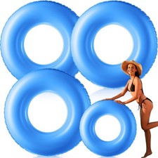 Gemscream Jumbo Inflatable Pool Float 47.24 Inches Swimming Ring Pool Floats ...