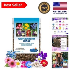 Partial Shade Wildflower Seed Mix, 1 oz - Eco-Friendly and Beautiful 287.20 per gallon