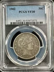 1902 (P) Barber Half Dollar - PCGS VF30 - Great Eye Appeal - Perfect Type Coin!