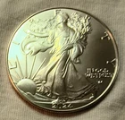 2024 $1 SILVER EAGLE = 1 OZ. .999 SILVER = U. S. MINT = UNCIRCULATED