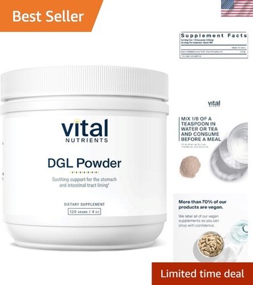 Herbal DGL Powder for Digestive Tract Health |  & Hypoallergenic | 120g