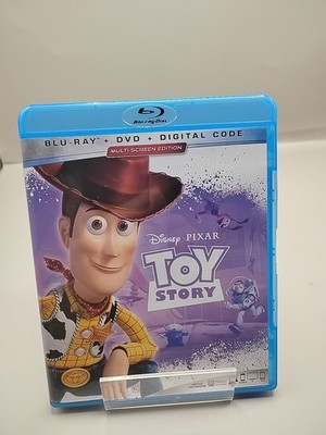 Toy Story (Blu-ray, 1995) DVD No Digital Very Good Discount Shipping Disney