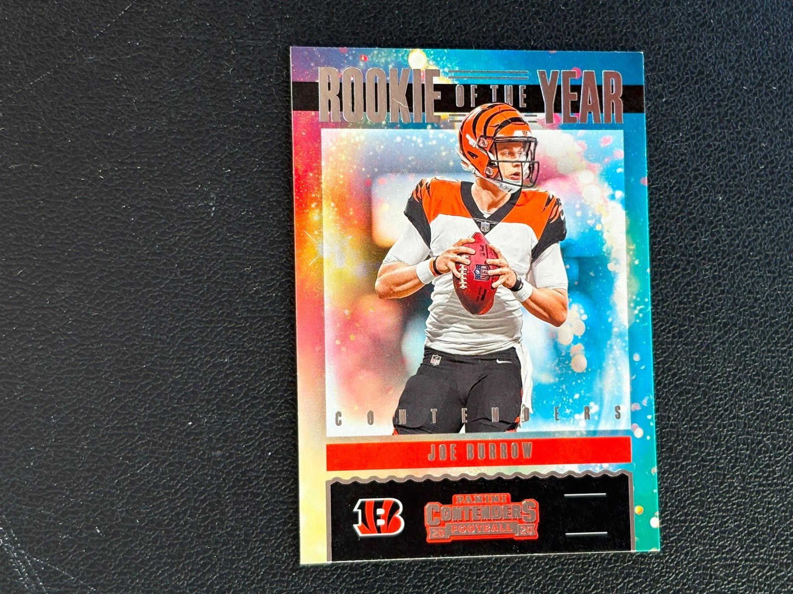 Joe Burrow 2020 Contenders Rookie of the Year RC Cincinnati Bengals E50