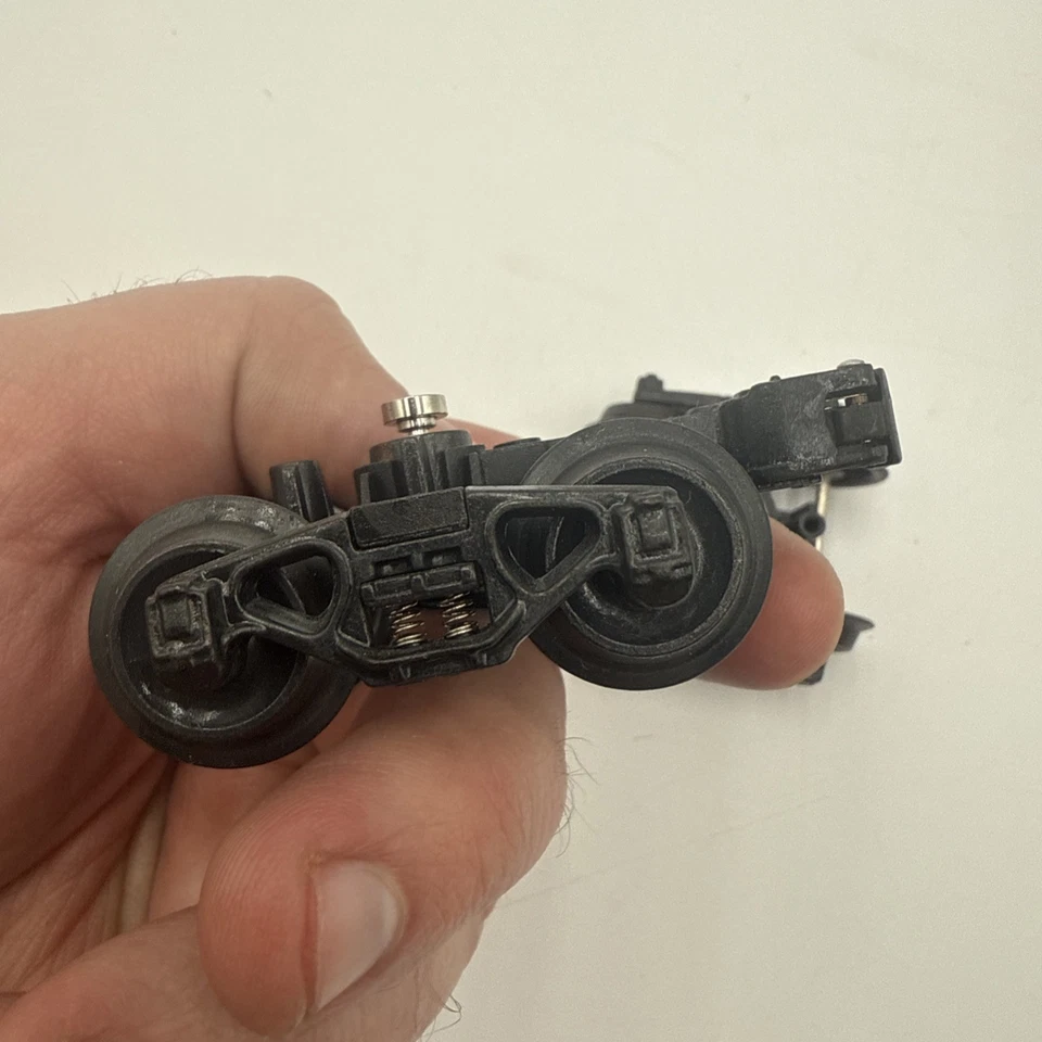 K-LINE O GAUGE 2 SPRUNG DIECAST BLACK TRUCKS K-5001 - LOT OF 2 ***READ*** - Image 4 of 4