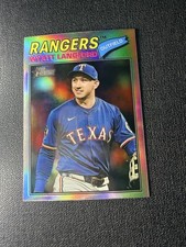 Topps 2026 Heritage Wyatt Langford #340 Parallel Texas Rangers