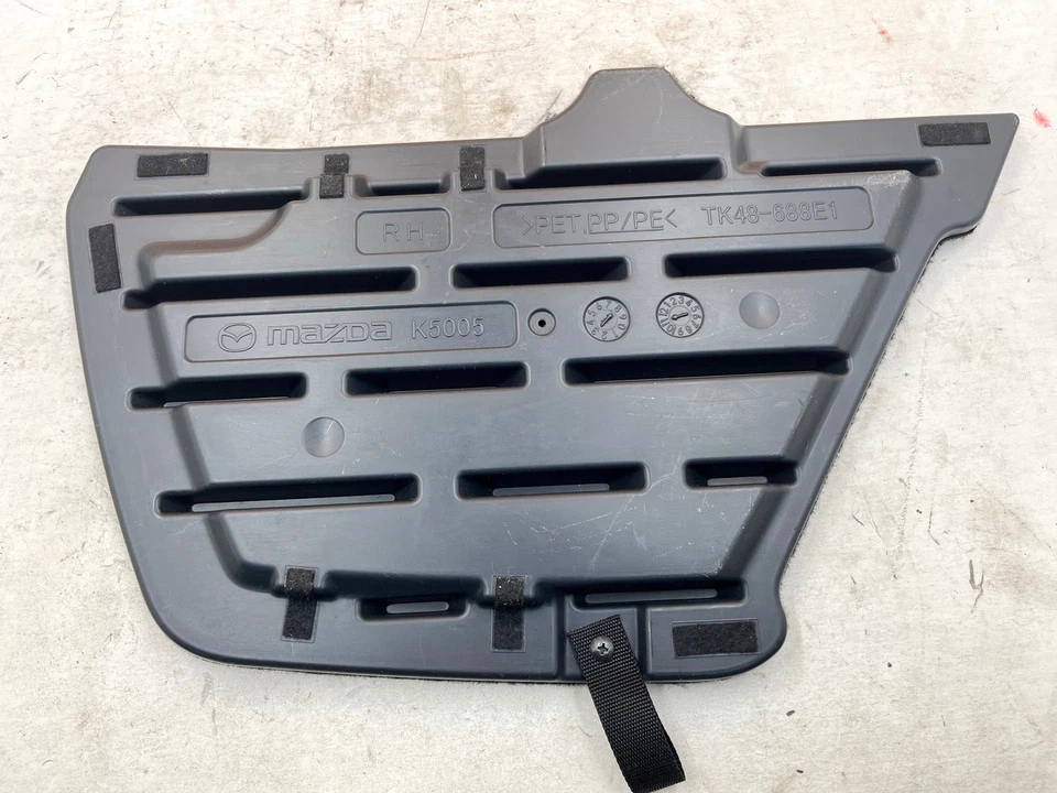 16-23 MAZDA CX-9 CX9 TRASERO DERECHO ACCESO ALMACENAMIENTO CUBIERTA TAPA PANEL MOLDURA OEM Foto 3 de 3