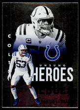 2021 Panini Absolute Darius Leonard UH7 Unsung Heroes Indianapolis Colts