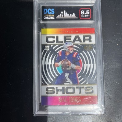 2021 Panini Illusions Clear Shots Mac Jones #CS-1 Patriots DCS 8.5 NM-MT+ RC