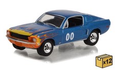 Greenlight Ford Mustang Gt Coupe N 00 Racing 1968 1:64 30328